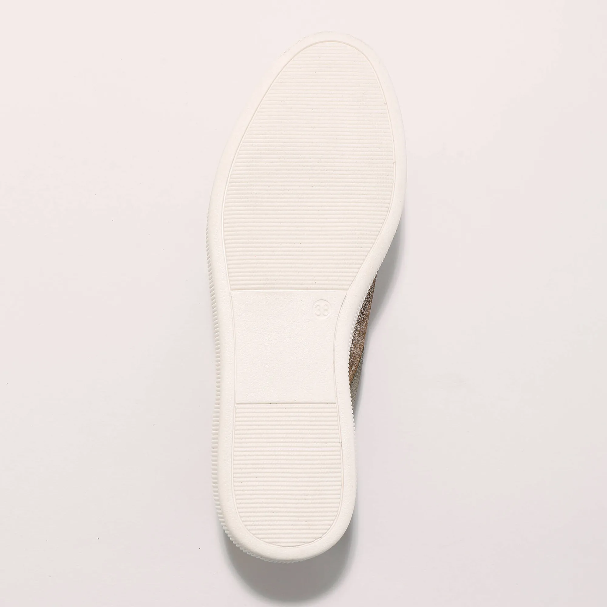 Baskets En Sneakers|Schoenen<Blancheporte Lage sneakers met rits in soepel en glanzend leer taupe