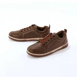 Schoenen|Schoenen Heren<Blancheporte Lage sneakers met veters bruin