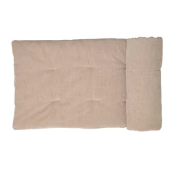 Vloerkussen<Blancheporte Lang zitbankkussen in chenille taupe