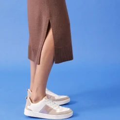 Jurk<Blancheporte Lange jurk - tricot taupe
