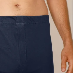 Ondergoed<Thermoperle Lange onderbroek in katoen ® - set van 2 marine