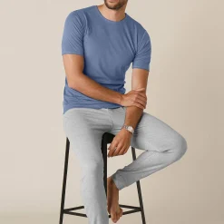 Ondergoed<Thermoperle Lange onderbroek in ® polyester - set van 2 chiné grijs