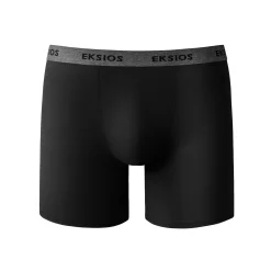 Ondergoed<Blancheporte Lange shorty in shortmodel - set van 2 zwart + grijsblauw