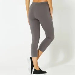 Legging|Broek<Blancheporte 3/4-legging in biokatoen antraciet