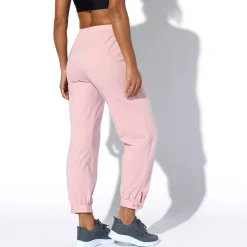 Broek<Blancheporte 7/8-legging in biokatoen grijsroze