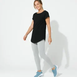 Legging|Broek<Blancheporte Legging in jerseytricot chiné grijs