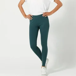 Legging|Broek<Blancheporte Legging in jerseytricot donkergroen