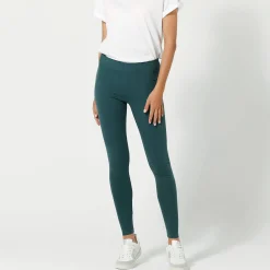Legging|Broek<Blancheporte Legging in jerseytricot donkergroen
