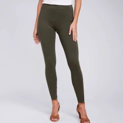 Legging<Blancheporte Legging met elastische taille donkerkaki