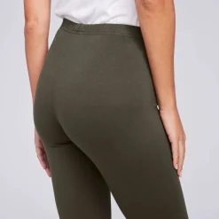 Legging<Blancheporte Legging met elastische taille donkerkaki