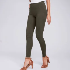 Legging<Blancheporte Legging met elastische taille donkerkaki