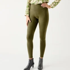 Legging<Blancheporte Legging met hoge taille, platte buik kaki