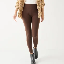 Legging<Blancheporte Legging met hoge taille, platte buik chocolade