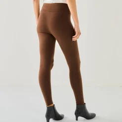 Legging<Blancheporte Legging met hoge taille, platte buik chocolade