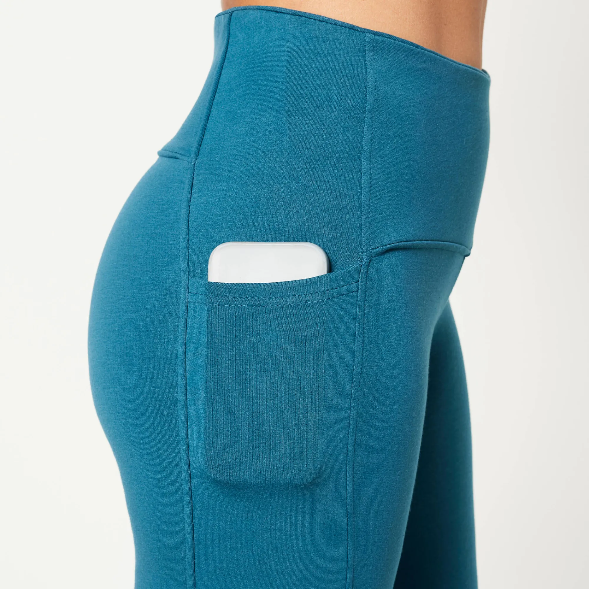 Legging<Blancheporte Legging met zak, gerecycleerd polyester(**) eendenblauw