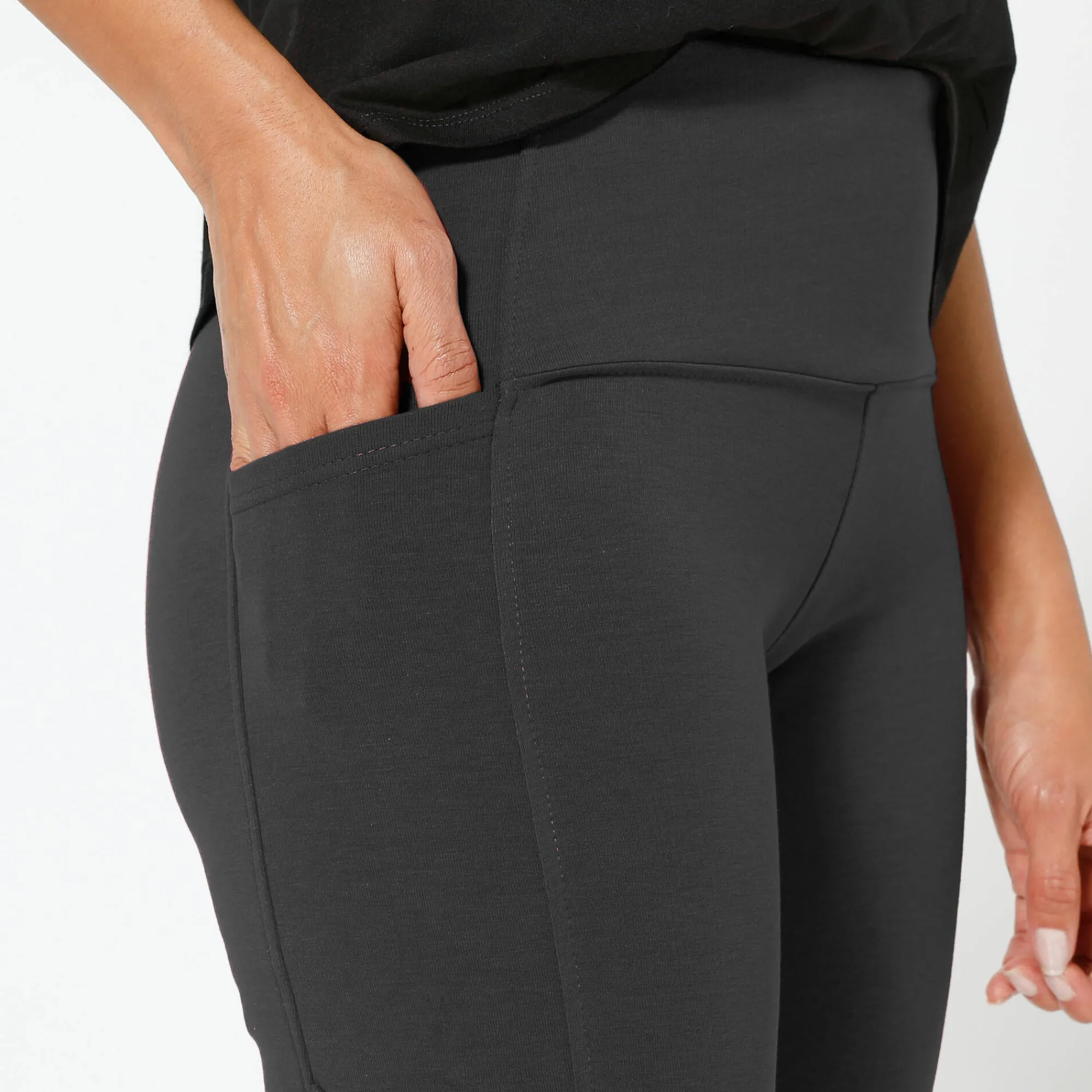 Legging<Blancheporte Legging met zak, gerecycleerd polyester(**) zwart