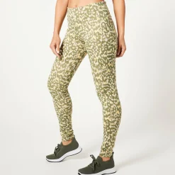 Legging<Blancheporte Legging met zakje, bedrukt kaki