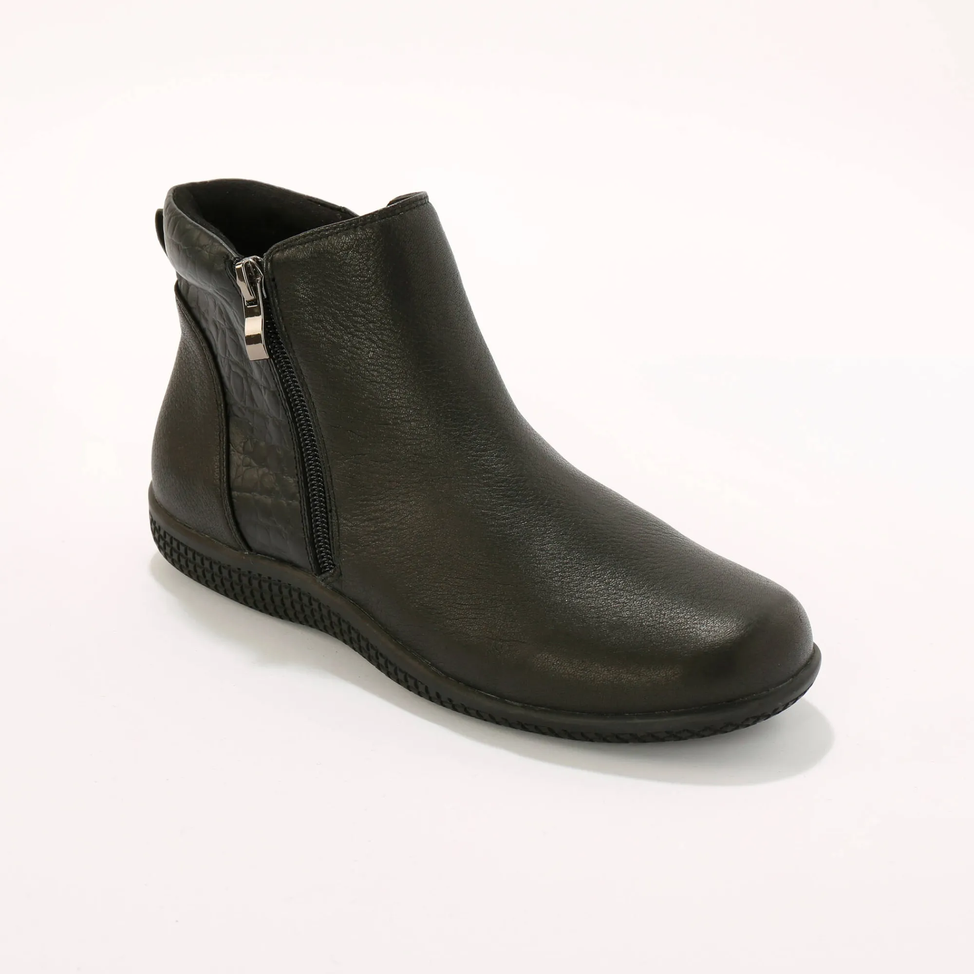 Bottines En Boots|Schoenen<Blancheporte Leren boots zwart