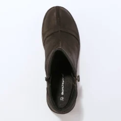 Bottines En Boots|Schoenen<Blancheporte Leren boots met rits zwart