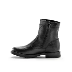 Feestoutfits Heren|Schoenen<Blancheporte Leren boots met wollen voering - tot maat 46 zwart