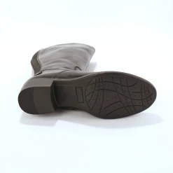 Feestelijke Schoenen|Laarzen<Blancheporte Leren laarzen, speciaal voor brede kuiten zwart