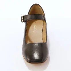 Feestelijke Schoenen|Ballerina's<Blancheporte Leren laarzen, speciaal voor brede kuiten. zwart