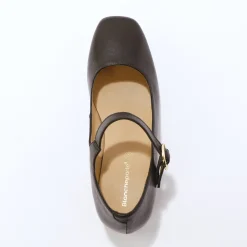 Feestelijke Schoenen|Ballerina's<Blancheporte Leren laarzen, speciaal voor brede kuiten. zwart