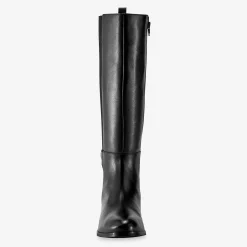 Feestelijke Schoenen|Laarzen<Blancheporte Leren ruiterlaarzen, speciaal brede kuiten zwart