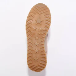 Baskets En Sneakers|Schoenen<Blancheporte Leren sneakers met contrasterende fantasiepasjes blush