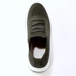 Baskets En Sneakers|Schoenen<Blancheporte Lichte baskets in mesh kaki