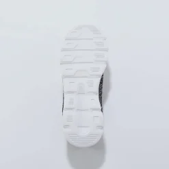 Baskets En Sneakers|Schoenen<Blancheporte Lichte, doorgestikte baskets met veters grijs / zwart