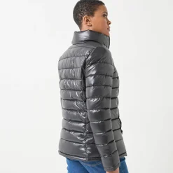 Parka En Donsjas<Colors&Co Lichte gewatteerde jas, kort model zwart