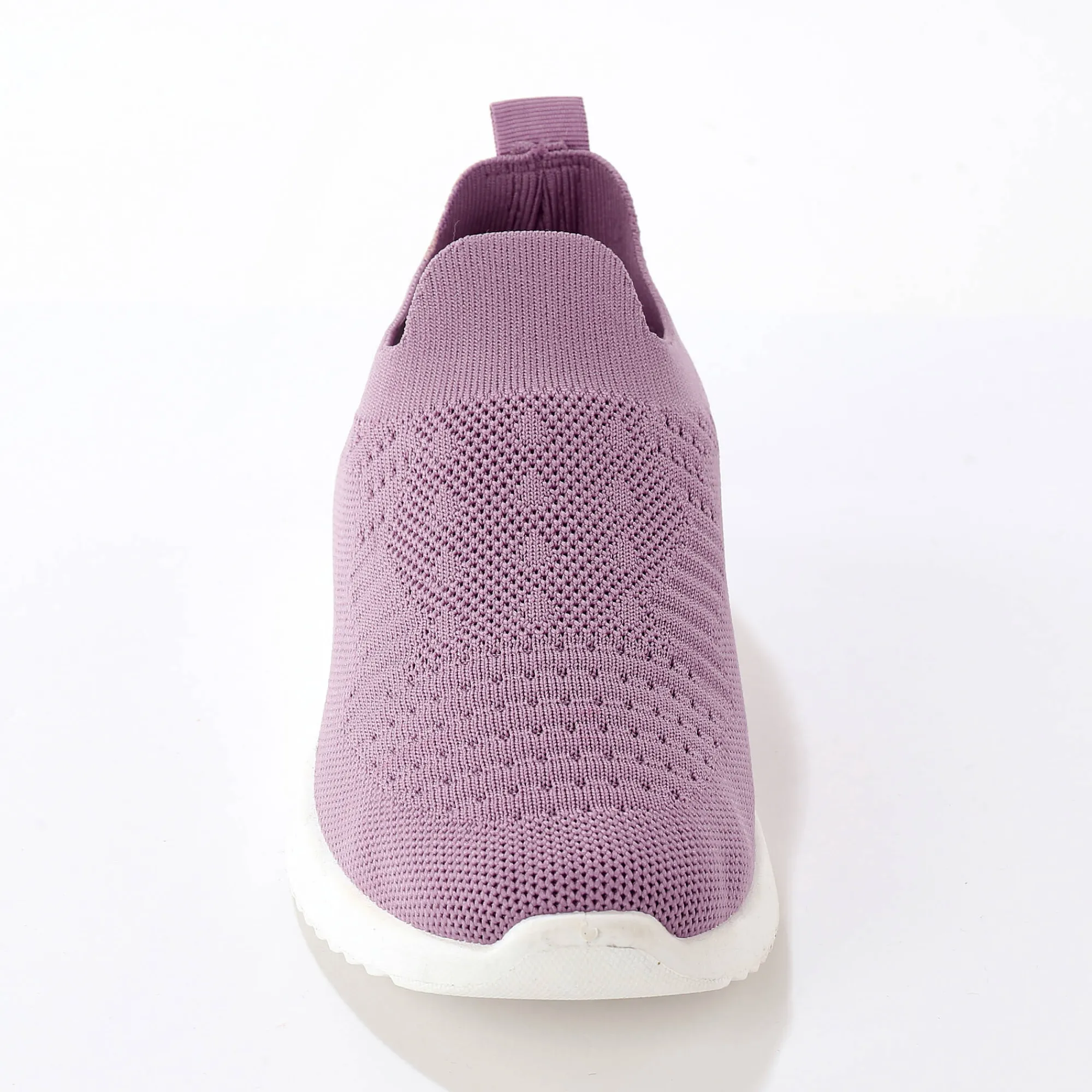 Baskets En Sneakers|Schoenen<Blancheporte Lichte sneakers in meshtextiel, makkelijk aan te trekken grijsmauve