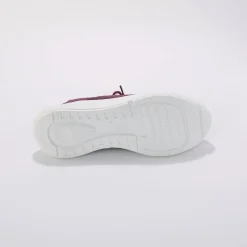 Baskets En Sneakers|Schoenen<Blancheporte Lichte sneakers in meshtextiel, met veters pruim