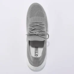 Baskets En Sneakers|Schoenen<Blancheporte Lichte sneakers in meshtextiel, met veters grijs