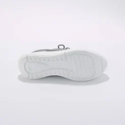 Baskets En Sneakers|Schoenen<Blancheporte Lichte sneakers in meshtextiel, met veters grijs