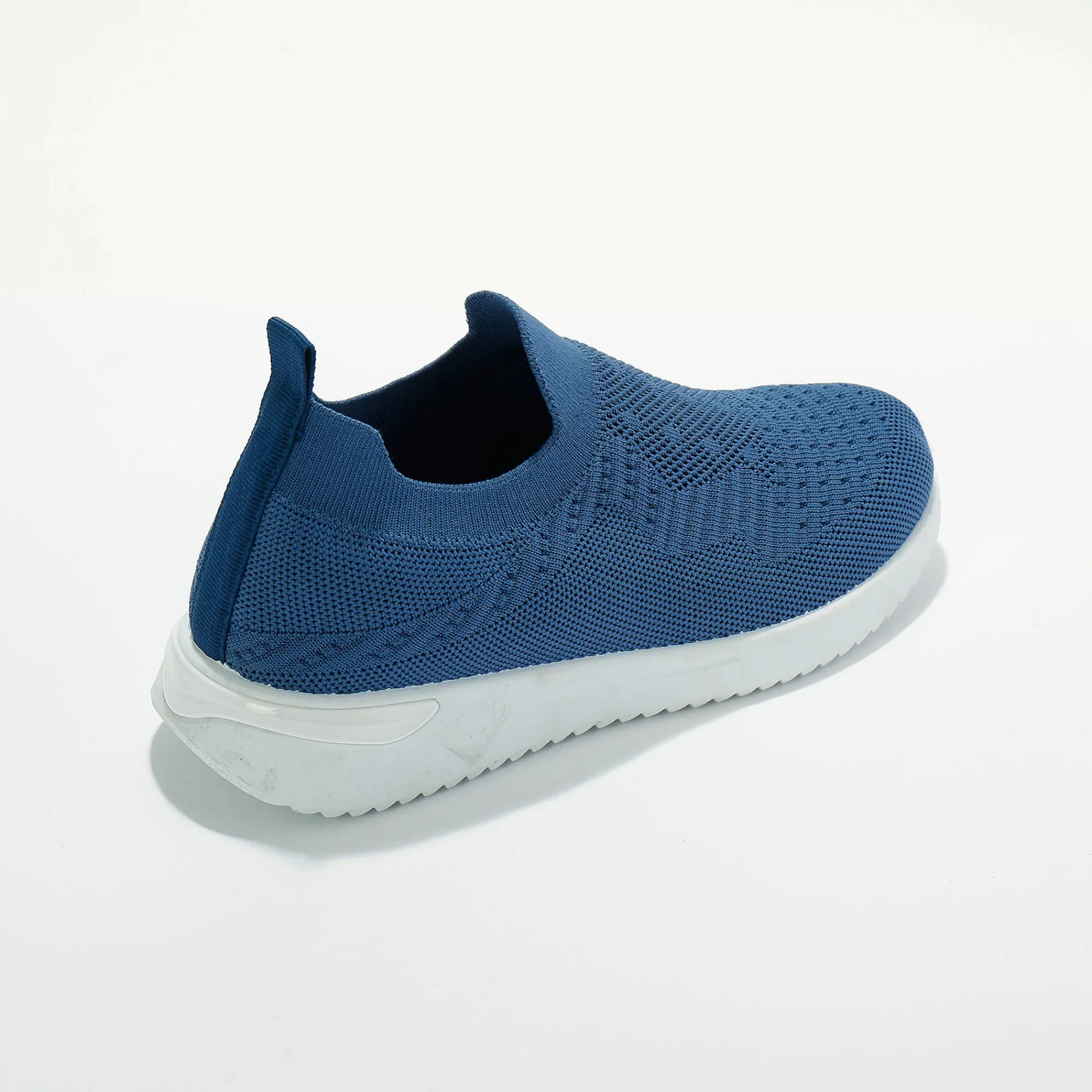 Baskets En Sneakers|Schoenen<Blancheporte Lichte sneakers in meshtextiel, makkelijk aan te trekken blauw