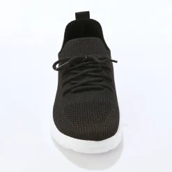 Baskets En Sneakers|Schoenen<Blancheporte Lichte sneakers in meshtextiel, met veters zwart