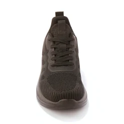 Schoenen|Schoenen Heren<Blancheporte Lichte sneakers met veters, meshtextiel zwart