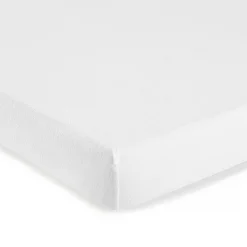 Matrasbeschermer<Blancheporte Matrasbeschermer in absorberende badstof, met Biome® behandeling wit
