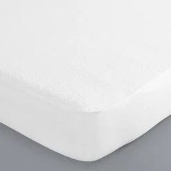 Matrasbeschermer<Blancheporte Matrasbeschermer in absorberende badstof wit