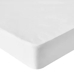 Matrasbeschermer<Blancheporte Matrasbeschermer in absorberend molton met Bi-ome® behandeling wit