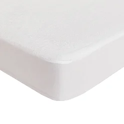 Matrasbeschermer<Blancheporte Matrasbeschermer in ondoorlatende microvezel, hoesmodel wit
