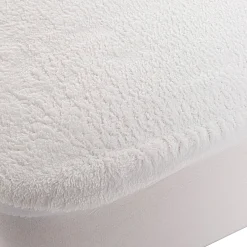 Matrasbeschermer<Blancheporte Matrasbeschermer in ondoorlatende microvezel, hoesmodel wit