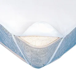 Matrasbeschermer<Blancheporte Matrasbeschermer in ondoorlatend pvc-molton, vlak model wit