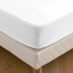 Matrasbeschermer<Blancheporte Matrasbeschermer in ondoorlatend pvc-molton, hoesmodel wit