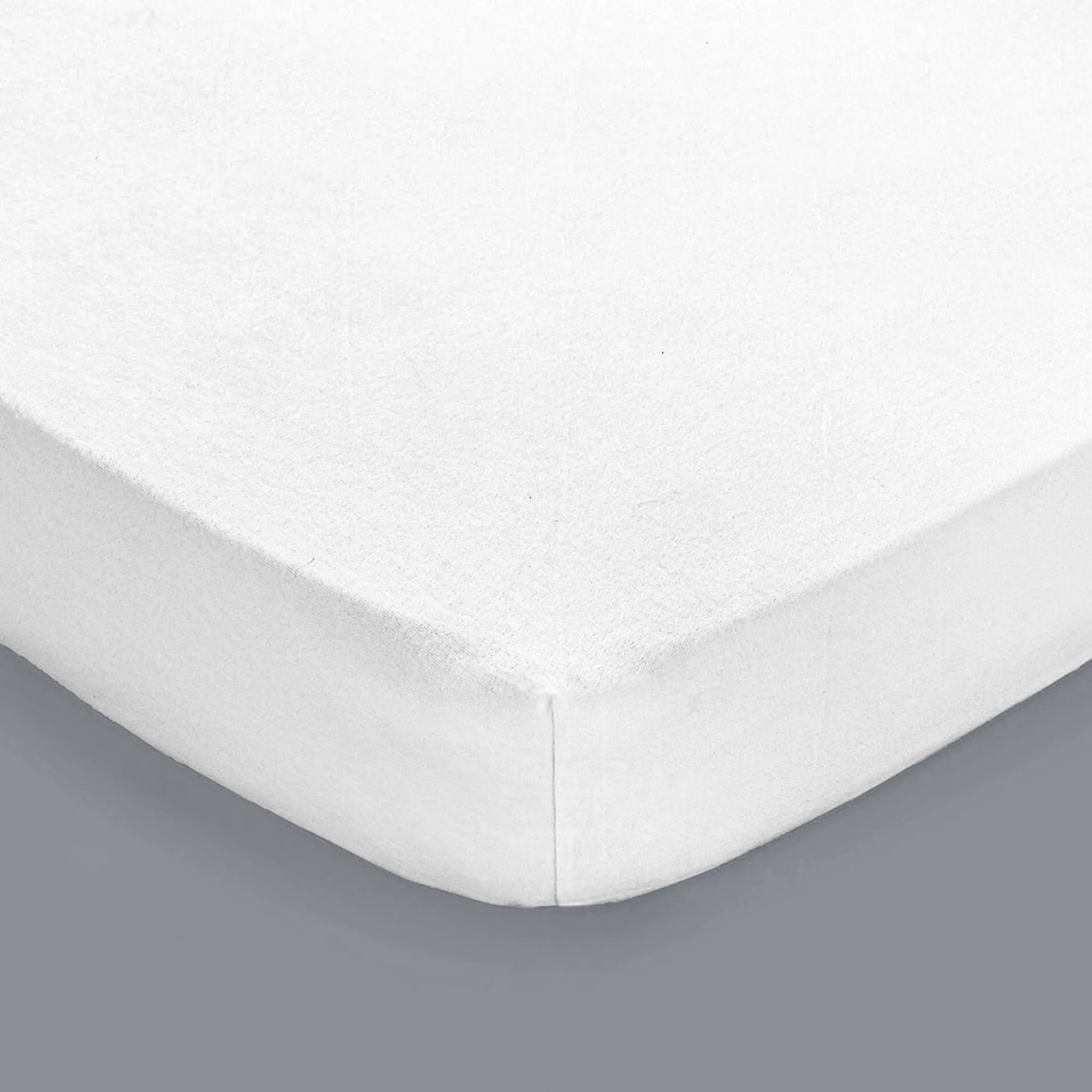 Matrasbeschermer Kids|Matrasbeschermer<Blancheporte Matrasbeschermer voor kinderbed in ondoorlatend molton 200 g/m2 wit
