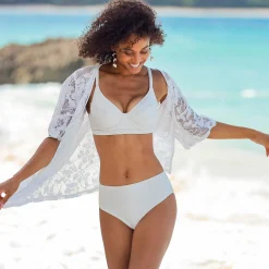 Badmode|Badmode<Blancheporte Maxi zwemslip Calayo ecru