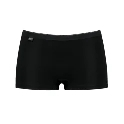Slip En Shorty<Sloggi Maxishort Basic + - set van 3 zwart