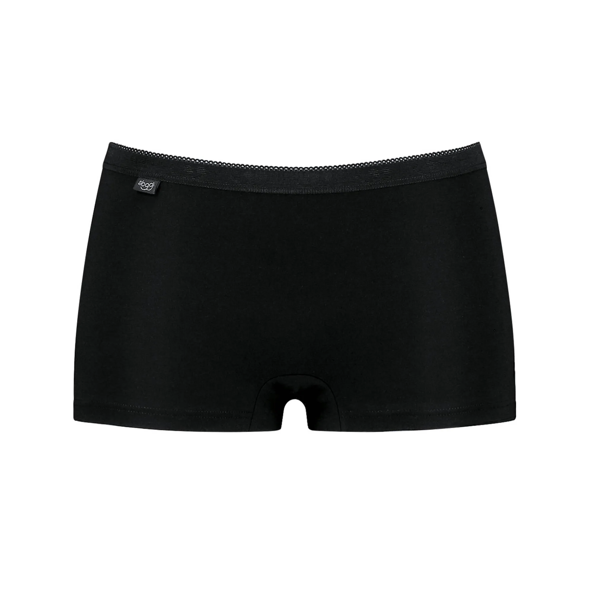 Slip En Shorty<Sloggi Maxishort Basic + - set van 3 zwart